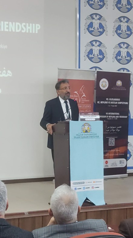 Fakültemiz VII. Uluslararası Hz. Mevlana ve Dostluk Sempozyumu'na ev sahipliği yaptı.